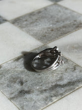 Load image into Gallery viewer, Multicolor Bezel Set Sterling Silver Ring Size 9
