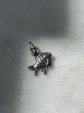Load image into Gallery viewer, Vintage Sterling Mini Fish Charm
