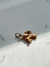 Load image into Gallery viewer, Fleur De Lis 18k Yellow Gold Vintage Charm
