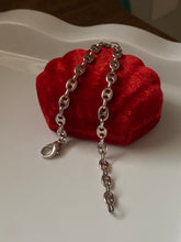Load image into Gallery viewer, Puffy Mariner Gucci Link Sterling Silver Bracelet
