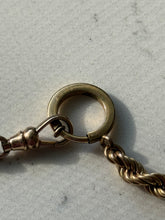 Load image into Gallery viewer, Vintage 1/20 12k Gold Filled Rope Chain 25”

