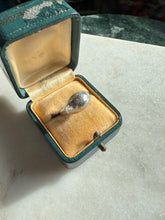 Load image into Gallery viewer, Vintage Etched Sterling Silver Mini Dome Ring Size 5.25
