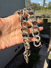Load image into Gallery viewer, Peruzzi Chunky Sterling Silver Curb Chain 16”
