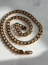 Load image into Gallery viewer, Chunky Curb Gold Vermeil Chain 20”
