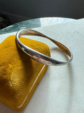 Load image into Gallery viewer, Vintage Sterling Silver Bangle Bracelet

