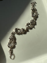 Load image into Gallery viewer, Vintage Celestial Solid Sterling Silver Bracelet 8.5”
