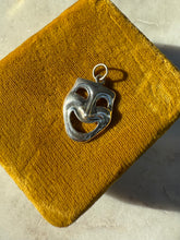 Load image into Gallery viewer, Laugh Now Theatre Mask Sterling Silver Pendant
