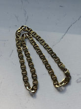 Load image into Gallery viewer, Italian Chunky Gold Vermeil Mariner Link Chain 22”
