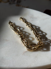Load image into Gallery viewer, Italian Light Yellow Gold Vermeil Bracelet 8.5”
