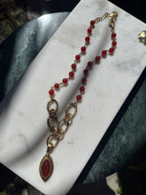 Load image into Gallery viewer, Italian Gold Vermeil Beaded Necklace 18”-20”
