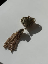 Load image into Gallery viewer, Vintage Chunky Red Tassle Pendant
