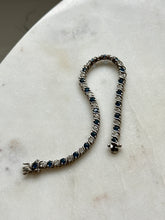 Load image into Gallery viewer, Sterling Silver Tennis Bracelet 7”
