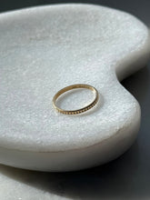 Load image into Gallery viewer, Vintage 14k Solid Yellow Gold Band Size 6
