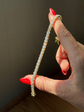 Load image into Gallery viewer, Gold Vermeil CZ Tennis Bracelet

