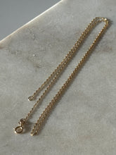 Load image into Gallery viewer, Vintage 14k Yellow Gold Micro Chain De Ancre 16”
