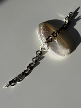 Load image into Gallery viewer, Solid Sterling Silver Heart Bracelet
