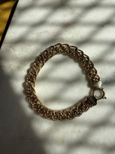 Load image into Gallery viewer, Gold Vermeil Sailor Hook Clasp Bracelet 8”
