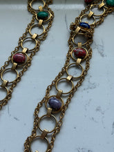 Load image into Gallery viewer, Goldtone Chain Belt 34”-40”
