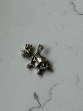 Load image into Gallery viewer, Sterling Silver Turtle Pendant
