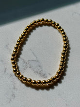 Load image into Gallery viewer, Gold Vermeil Elastic Ball Bead Bracelet
