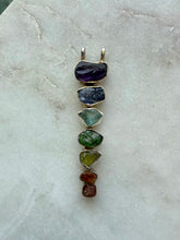 Load image into Gallery viewer, Chakras Sterling Silver Pendant

