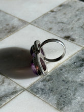 Load image into Gallery viewer, Purple Kunzite Sterling Silver Ring Size 6.25
