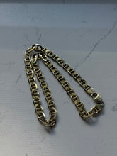 Load image into Gallery viewer, Italian Chunky Gold Vermeil Mariner Link Chain 22”
