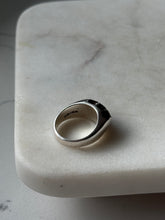 Load image into Gallery viewer, Vintage Tigers Eye &amp; Malachite Sterling Silver Ring Size 8.25
