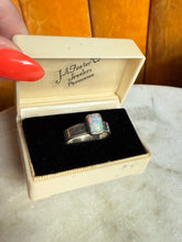 Load image into Gallery viewer, Opal Sterling Silver Ring Size 9.25
