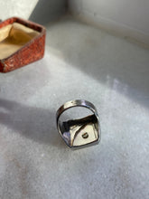 Load image into Gallery viewer, ‘L’ Initial Sterling Silver Signet Ring
