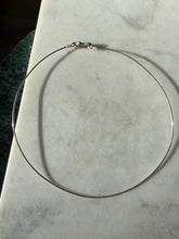 Load image into Gallery viewer, Solid Sterling Silver Classic Torque Necklace 16”
