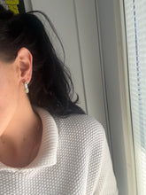 Load image into Gallery viewer, Solid Two-Tone 18k Gold Earrings *NO BACKS*
