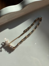 Load image into Gallery viewer, Vintage Two-Toned 10k Gold 1.25ctw Diamond Tennis Bracelet
