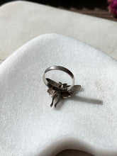 Load image into Gallery viewer, Luna Moth Sterling Silver Ring Size 8
