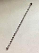 Load image into Gallery viewer, CZ Sterling Silver Tennis Bracelet
