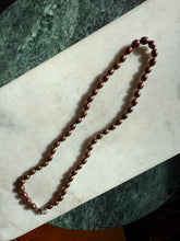 Load image into Gallery viewer, Vintage Brown Pearl Sterling Silver Necklace 17”

