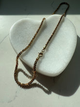 Load image into Gallery viewer, Italian Popcorn Gold Vermeil Chain 18”

