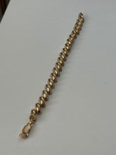 Load image into Gallery viewer, Hollow Gold Vermeil San Marco Bracelet 7.5”
