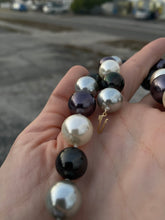 Load image into Gallery viewer, Chunky South Sea Pearl 14k Gold Necklace
