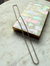 Load image into Gallery viewer, Italian Franco Link Sterling Silver Chain 19.5”
