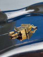 Load image into Gallery viewer, Vintage 18k Gold Cuckoo Clock Pendant
