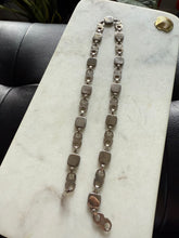 Load image into Gallery viewer, Vintage Lapis 950 Silver Chain 18”
