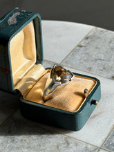 Load image into Gallery viewer, Yellow Citrine Sterling Silver Ring Size 6.25
