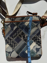 Load image into Gallery viewer, Coach Denim Patchwork Crossbody Purse

