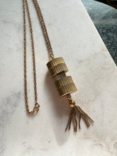 Load image into Gallery viewer, Vintage Gold Plated Watch Necklace
