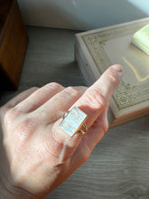 Load image into Gallery viewer, Moonstone Sterling Silver Ring Size 8.75
