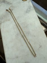 Load image into Gallery viewer, Solid 14k Yellow Gold Biker Link Chain 16”
