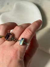 Load image into Gallery viewer, Vintage Opal Sterling Silver Ring Size 9

