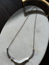 Load image into Gallery viewer, Vintage Signed Opal Sterling Necklace 18.75”

