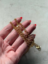 Load image into Gallery viewer, Vintage Gold Vermeil Chain 24”
